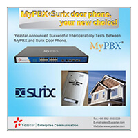 Yeastar Announced Interoperability Tests Between MyPBX And Surix Door Phone!