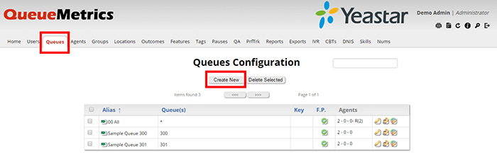 QueueMetrics Live Integration-App center