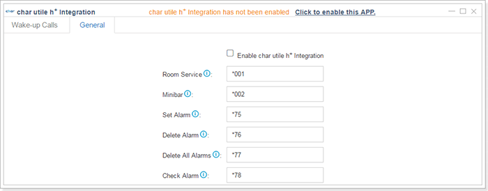 char utile h+ Integration-App center