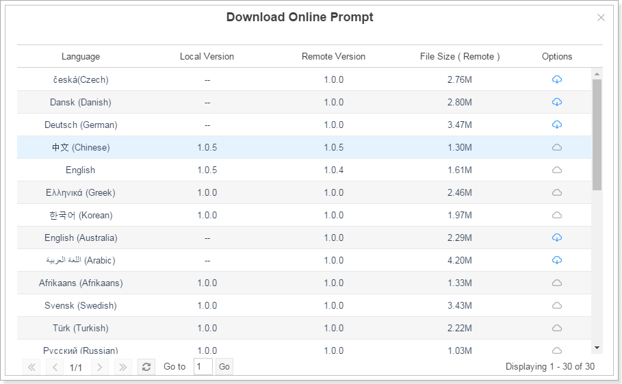 Download Online Prompt