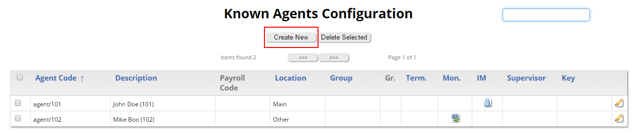 Create Agents on QueueMetrics Call Center