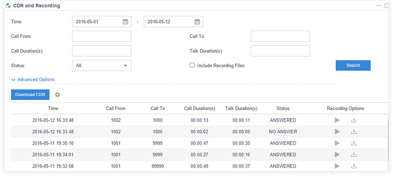 PBXCenter-CDRandRecording