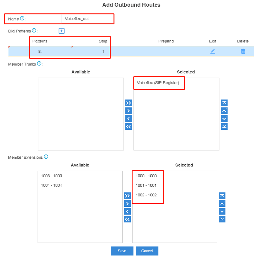 Voiceflex_Yeastar_Configuration_Outbound