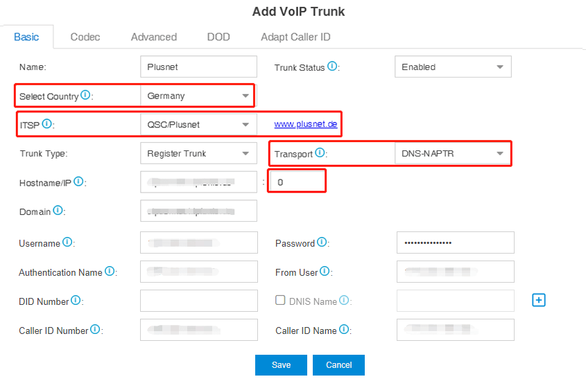 plusnet_Yeastar_Configuration_Add_Trunk