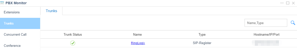 ringlogix-trunk-status