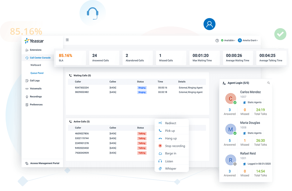 Agent & Supervisor Portal