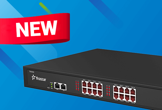 Yeastar TA1610 FXO VoIP Gateway New Version With New Hardware Design Released Today