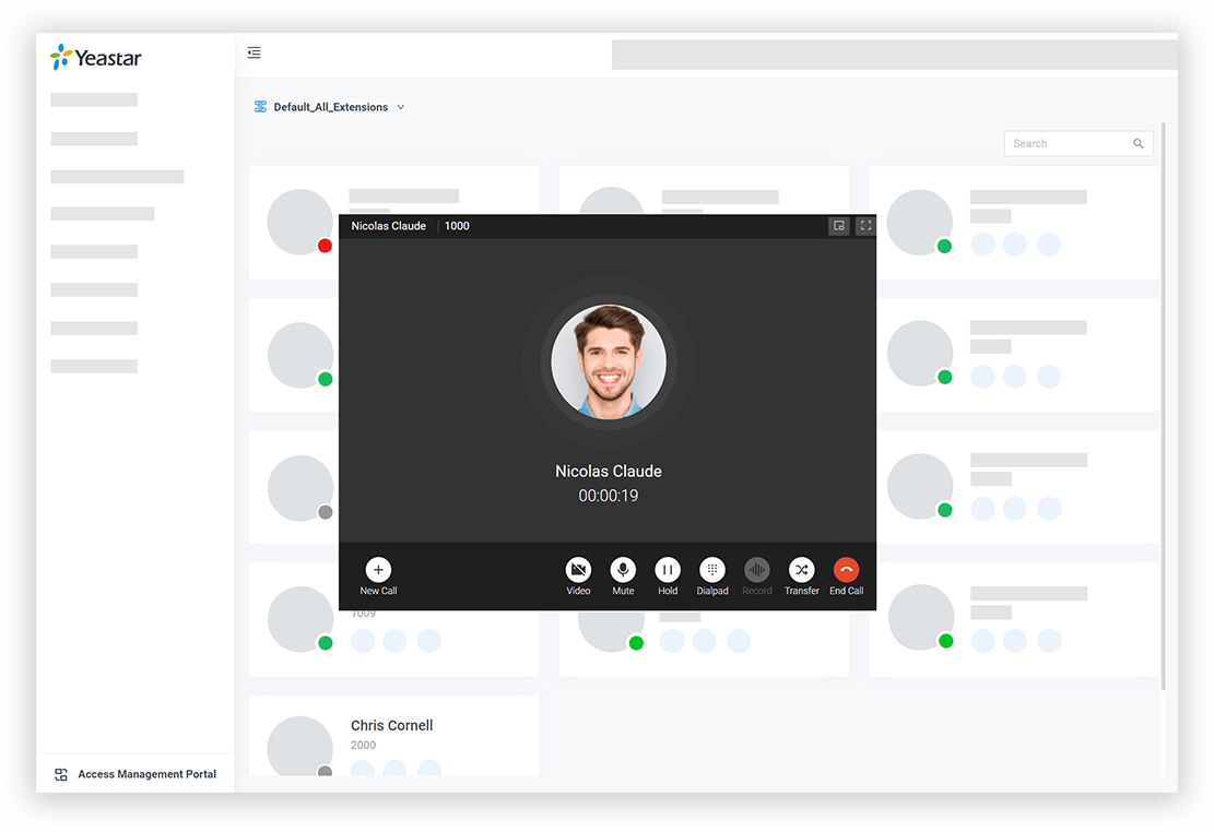 Audio/video calling