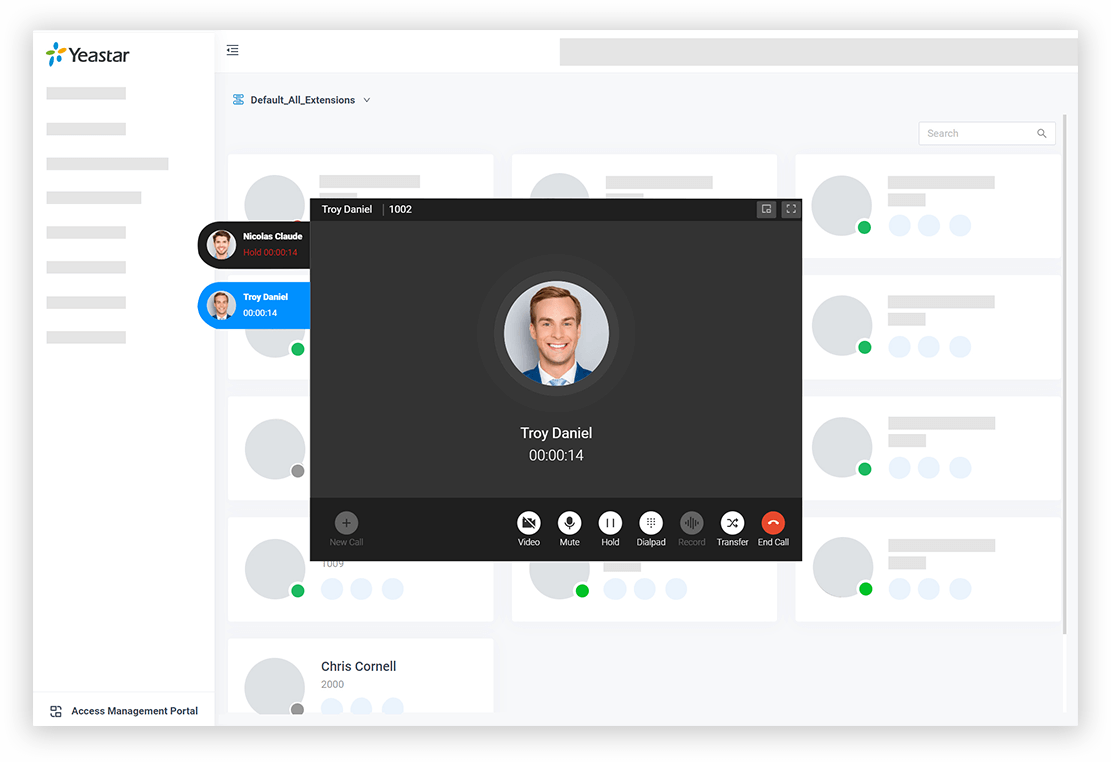 Audio/video calling