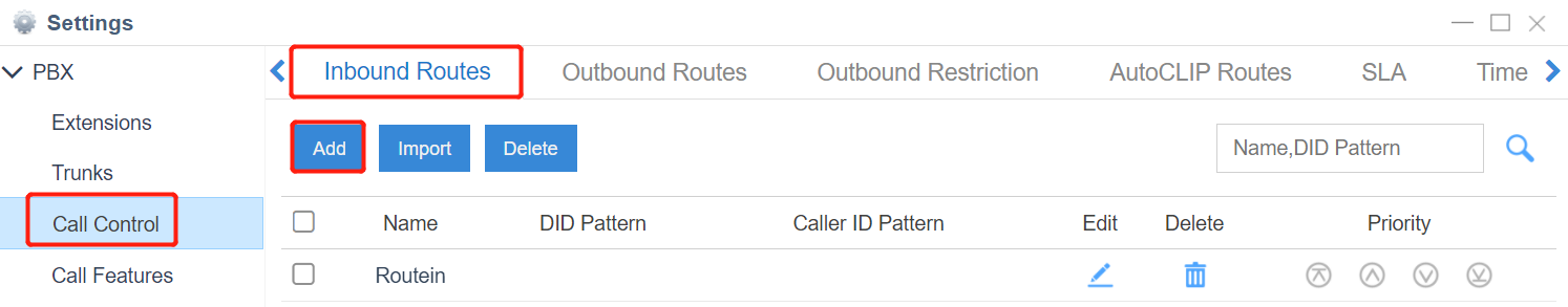 6 Add Inbound - Yeastar Cloud PBX