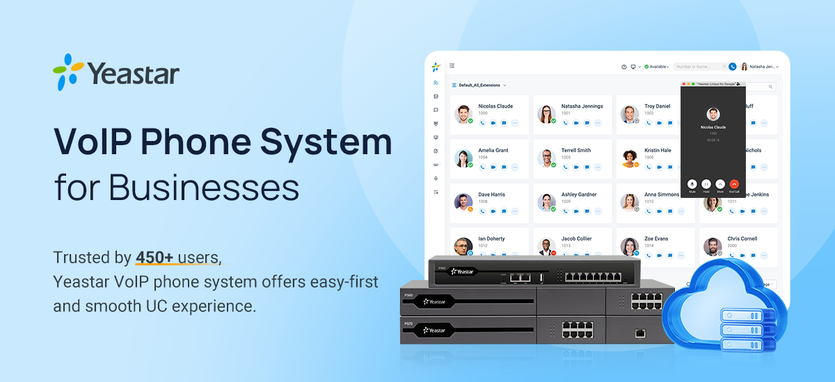 Yeastar VoIP phone system for businesses