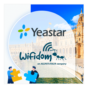 Wifidom And Yeastar Announce Distribution Partnership In Spain