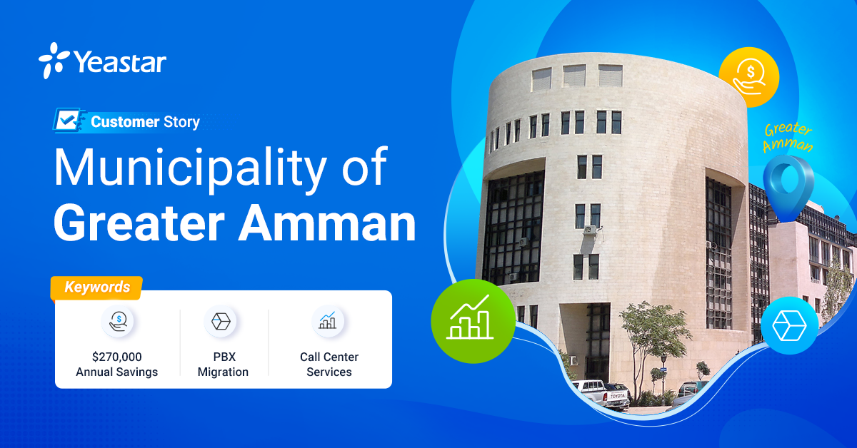 Municipality of Greater Amman Go Digital with Yeastar