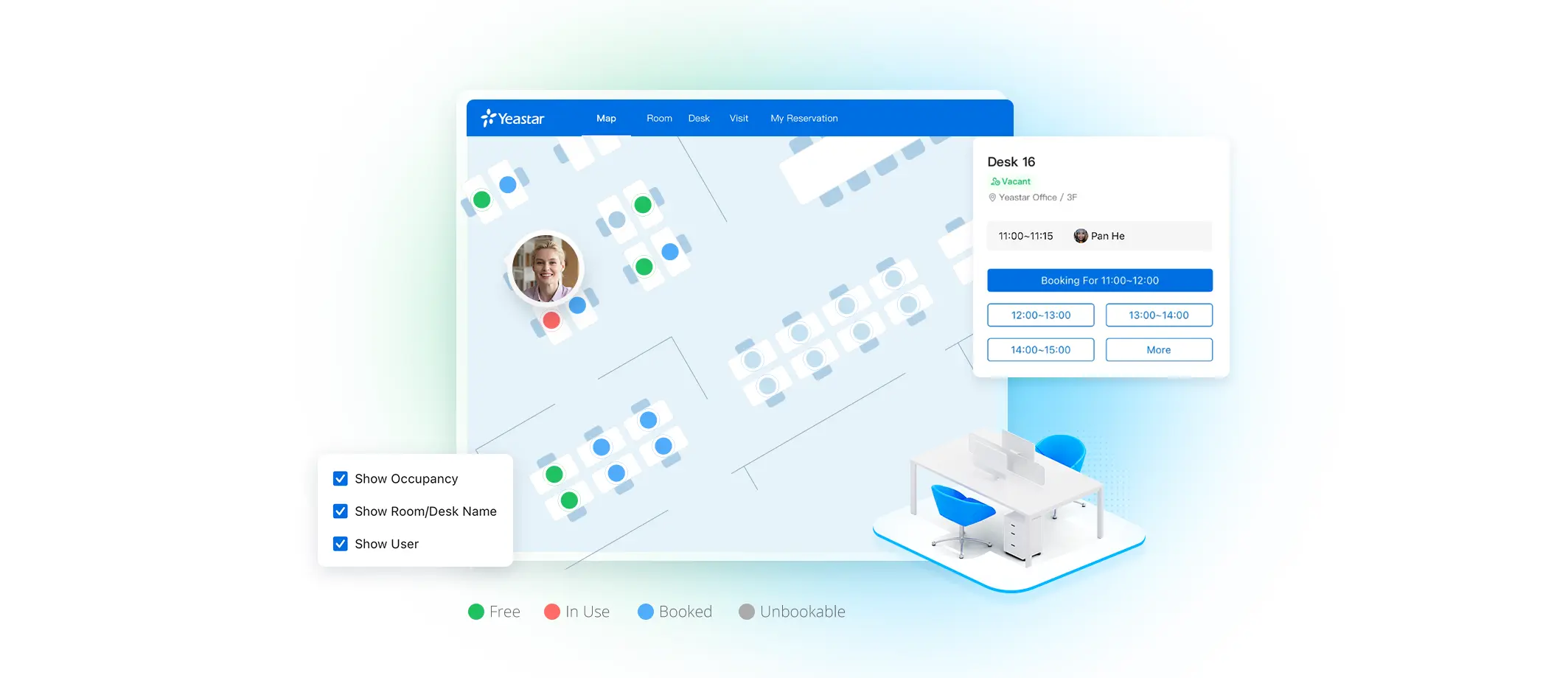 Desk Booking System