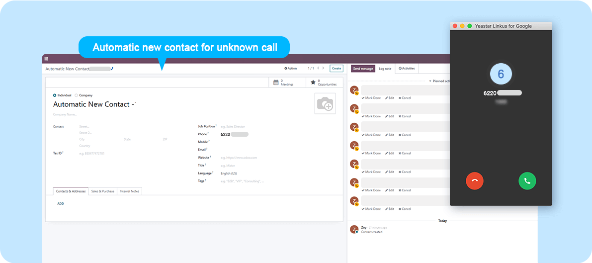 Odoo-telephony-integration-screenshot