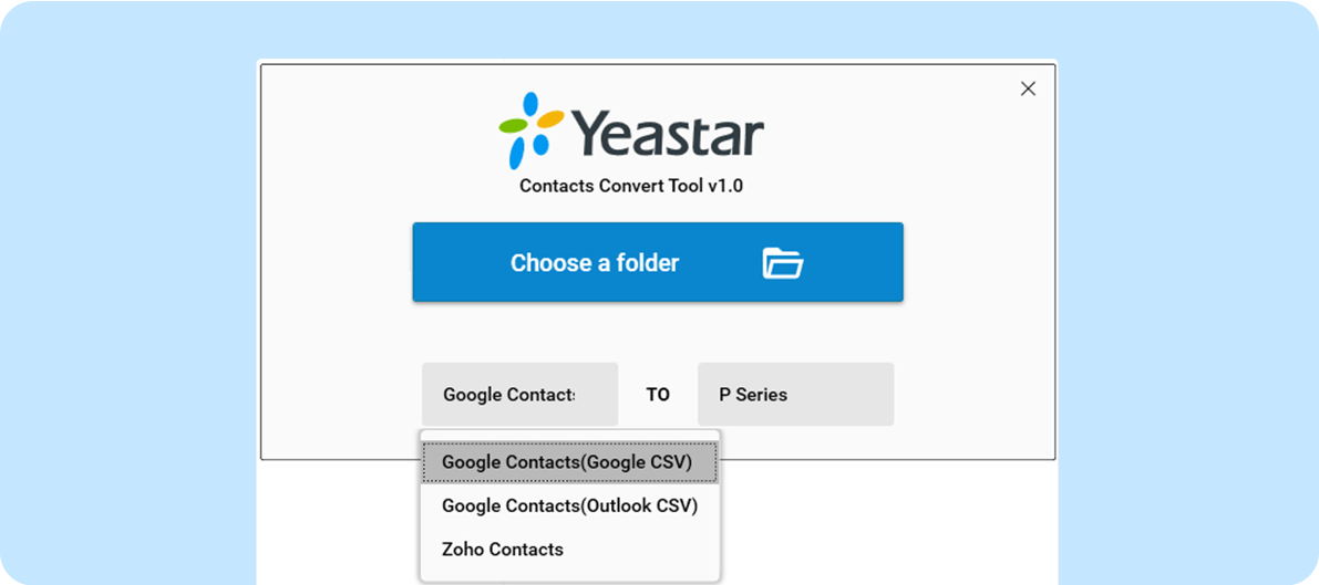 Contacts Convert Tool