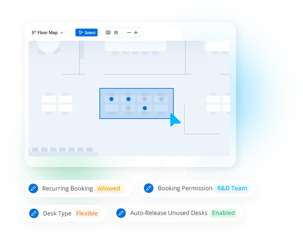 manage your desks