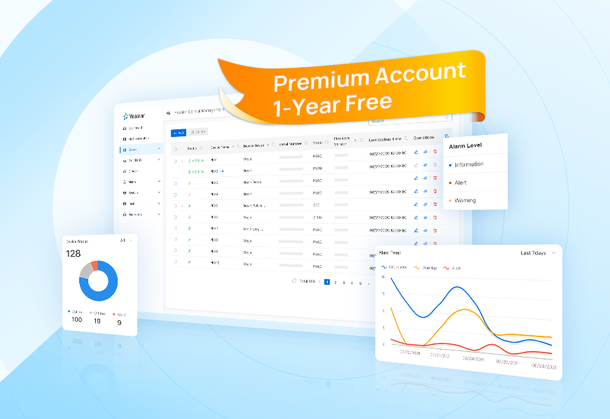 Free 1-year Subscription of Yeastar Remote Management Premium Account