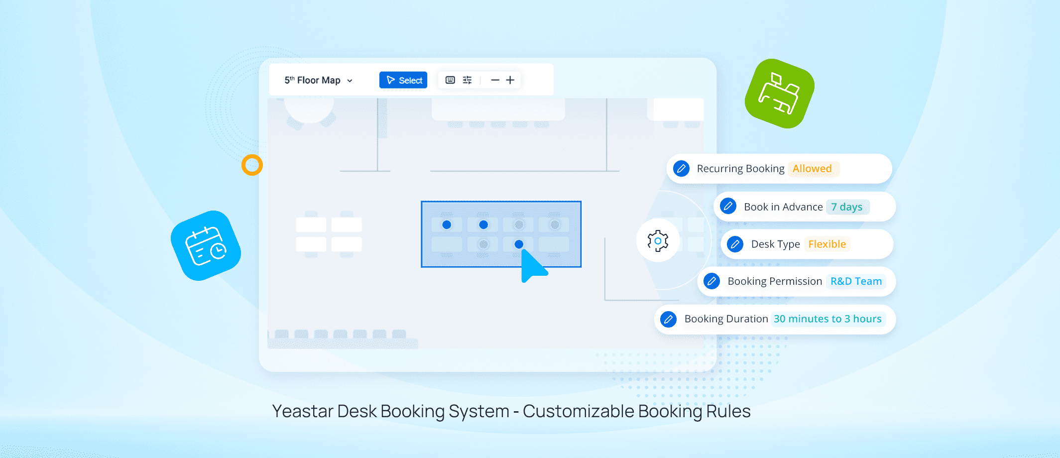 Desk Booking Software Customizable Booking Rules