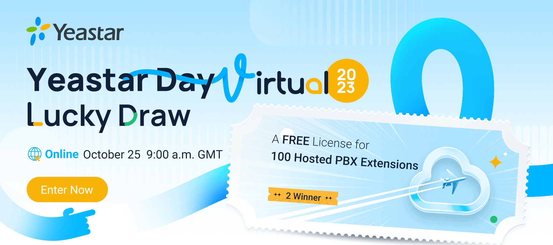 Yeastar Day 2023 Virtual Lukcy Draw