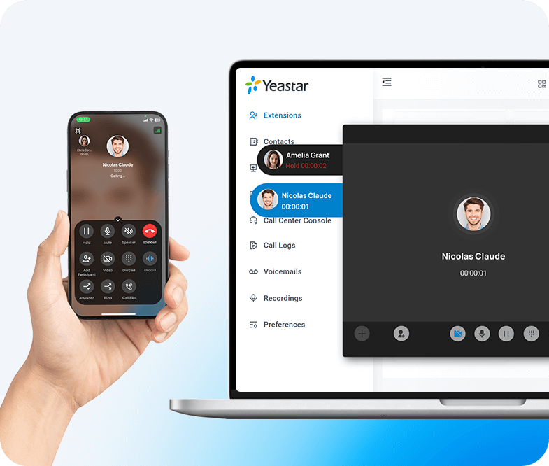 Desktop and Mobile Client for Small Business VoIP Phone System
