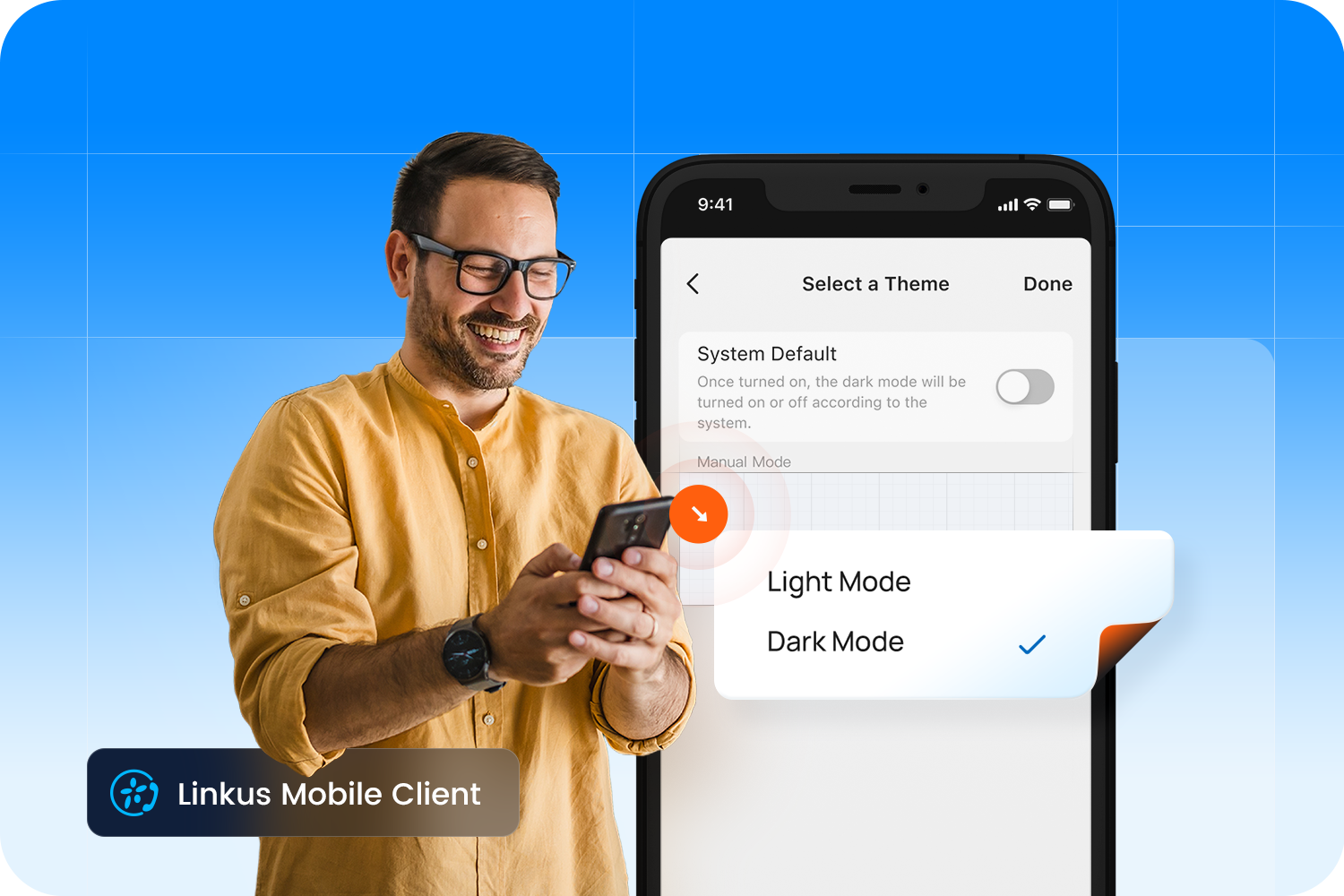 Enable_Dark_Mode_on_Linkus_Mobile_Client