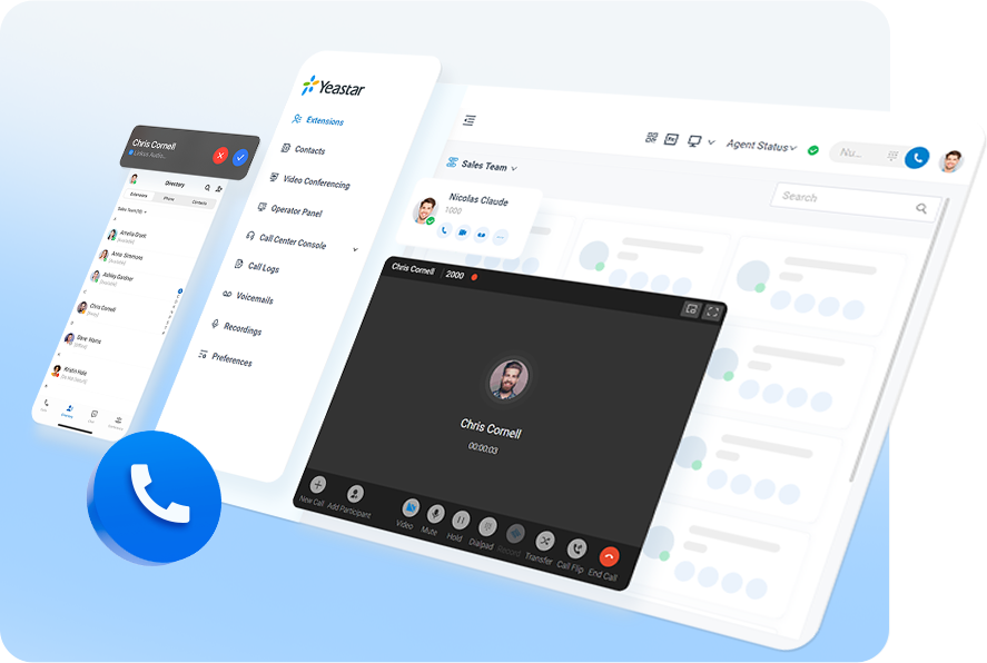 Yeastar self-hosted open-source PBX system