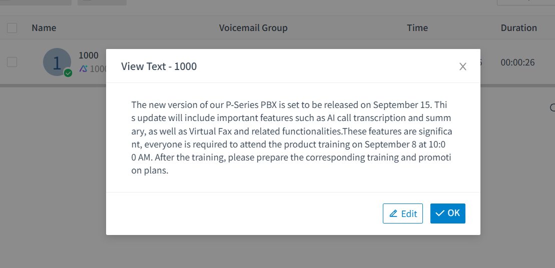 Voicemail-Transcription-Test-Result