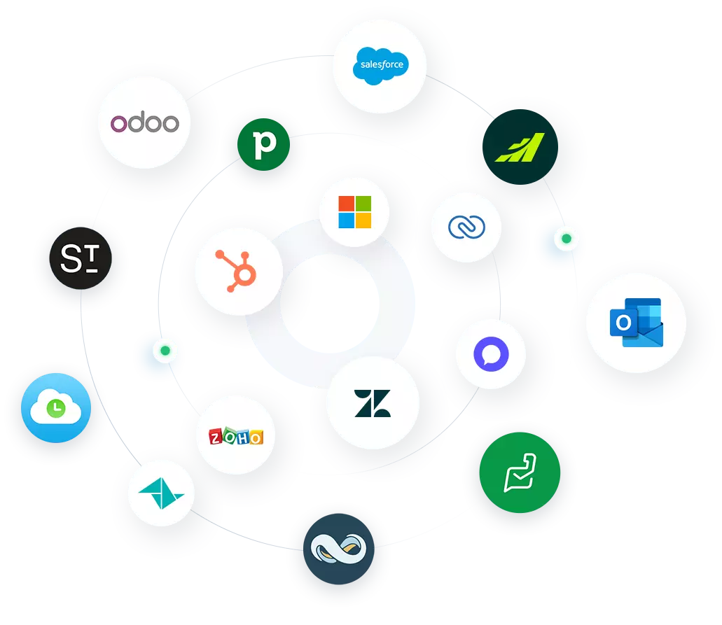 3-party Integration: CRM, Helpdesk and more