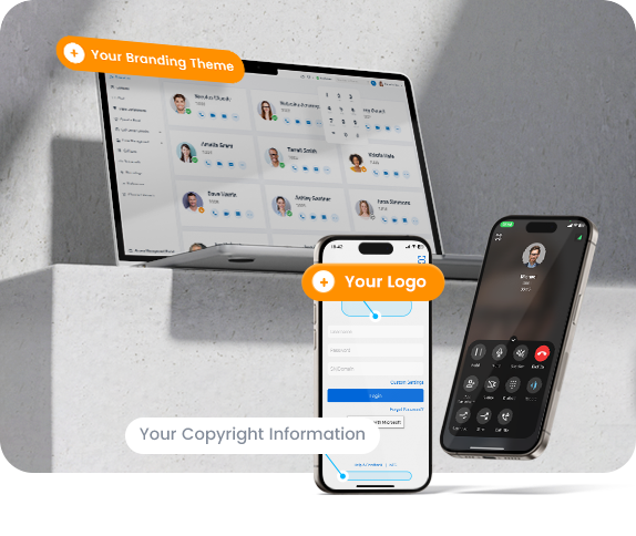 combine omnichannel messaging with call center pbx