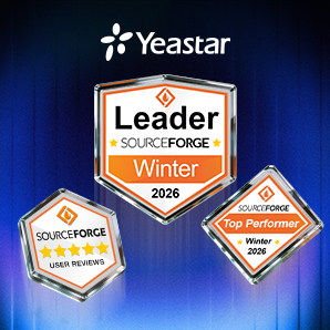 Yeastar Wins The Winter 2026 Leader Award In Communications From SourceForge
