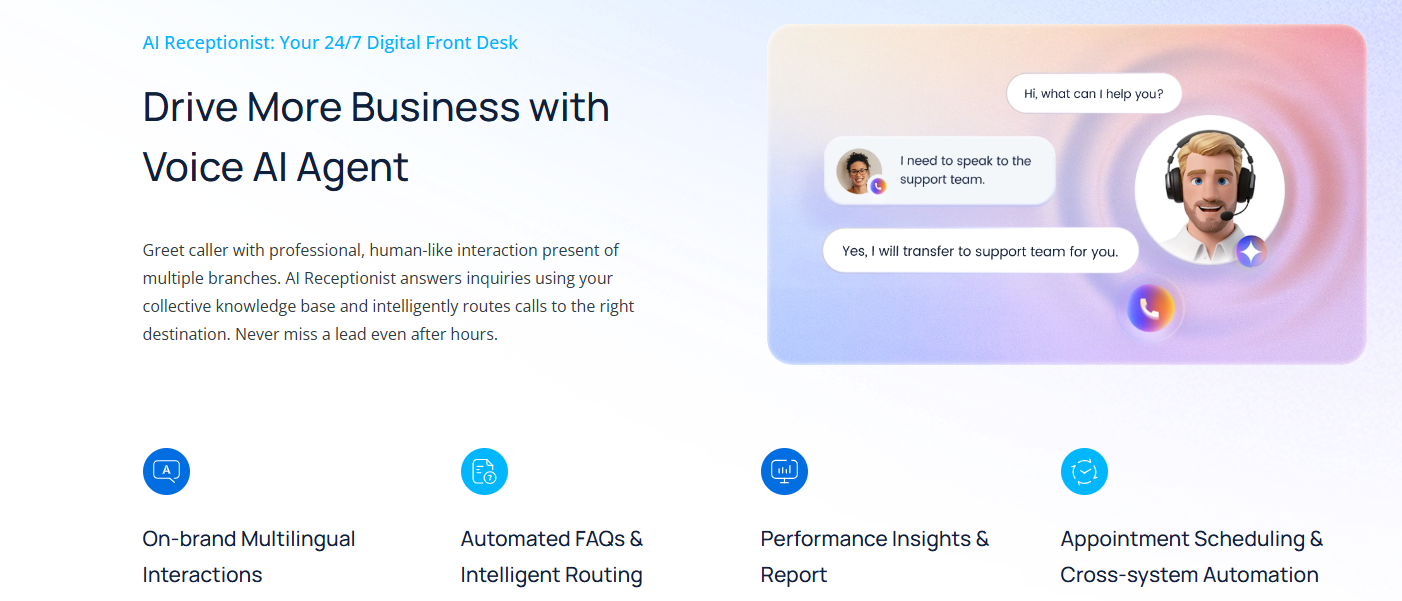 Yeastar-AI-Receptionist-Agile-Cost-Efficient