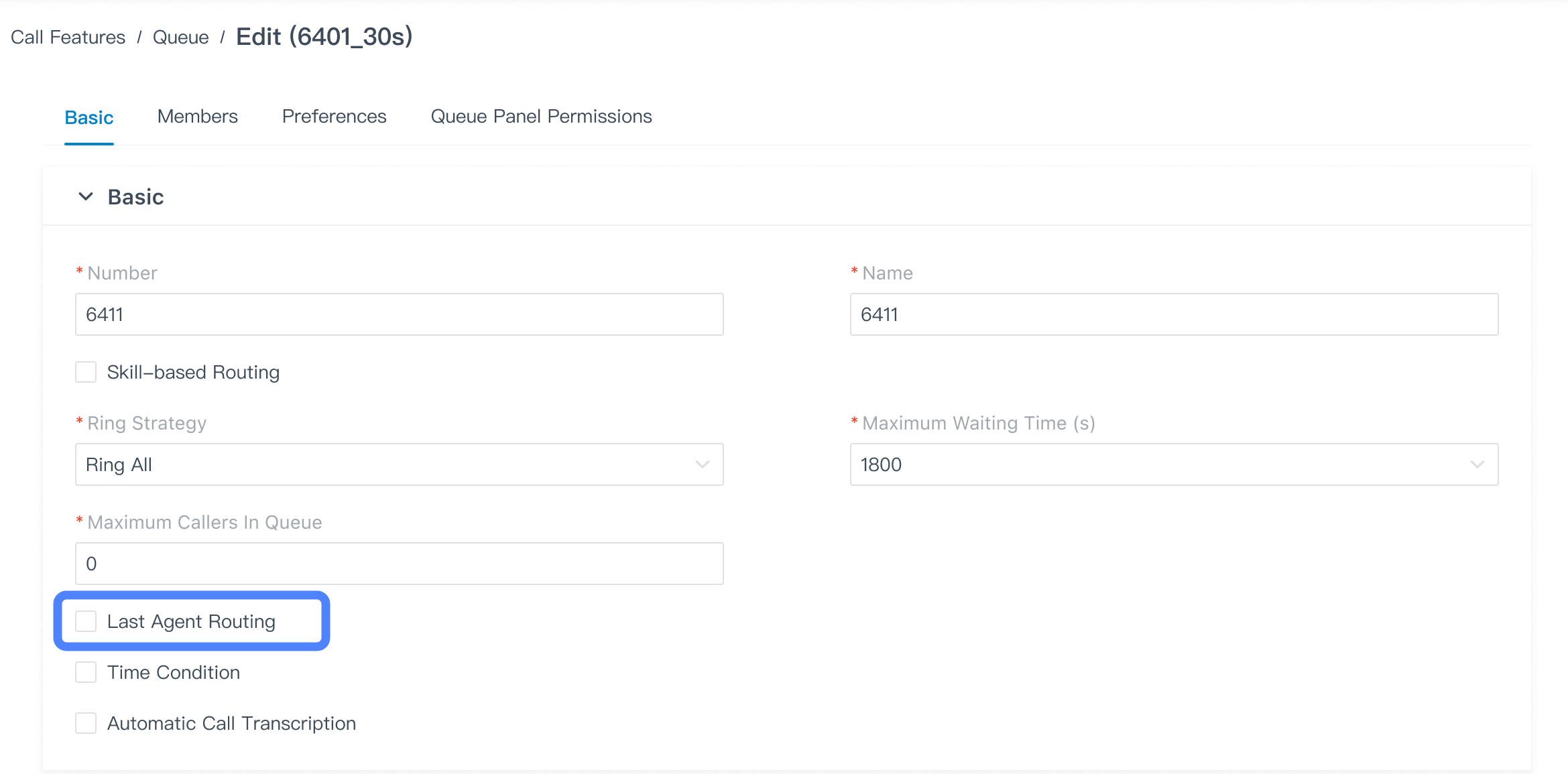 Last Agent Routing