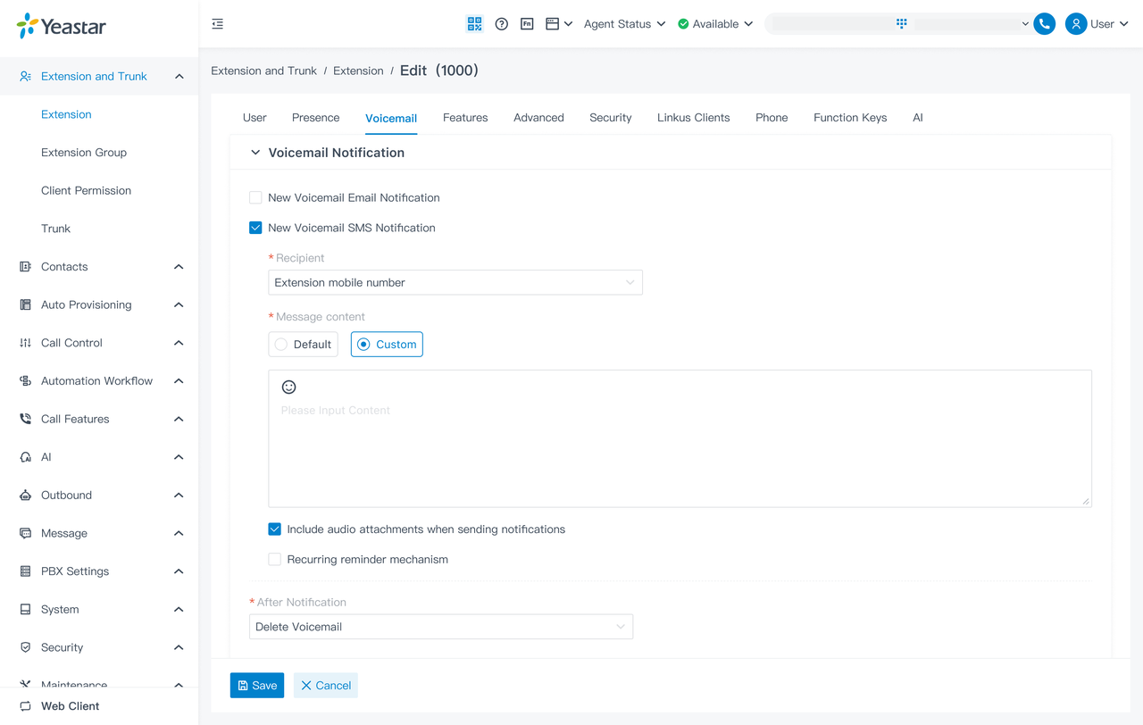 SMS-Notifications-for-Voicemail